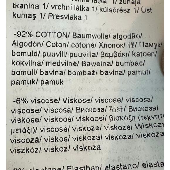 Escada Sport Black Velvet Jegging Cropped Ankle Jeans sz 38=M - Picture 11 of 11